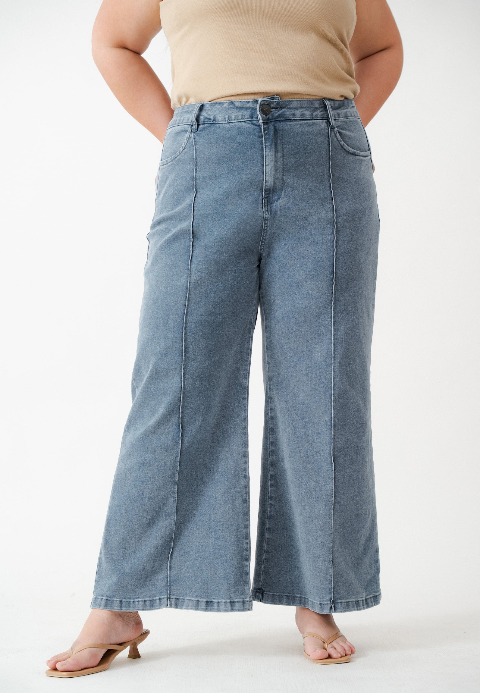 Calida Denim Straight Cut Flare Pants (606202) – Mis Claire